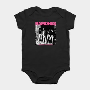 Ramones Band's Iconic Symbols Gabba Gabba Hey Baby Bodysuit